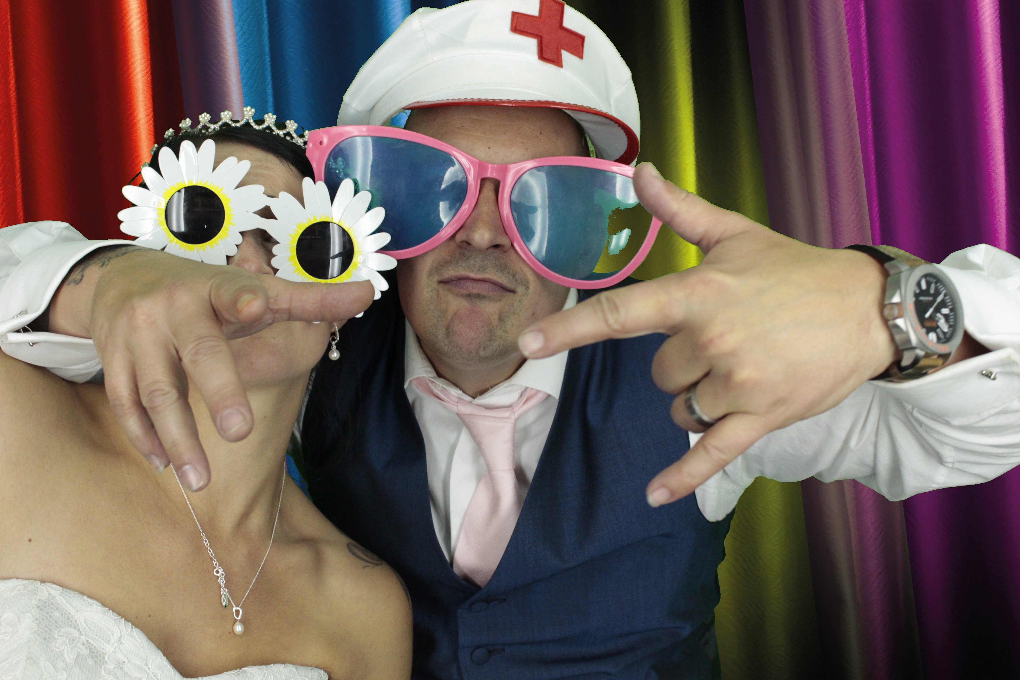 Hazel & Luke's Wedding | View more photos from the event at gallery.myphotoboothexperience.co.uk/u/MyPhotoBoothExperienceLtd/Hazel-Lukes-Wedding